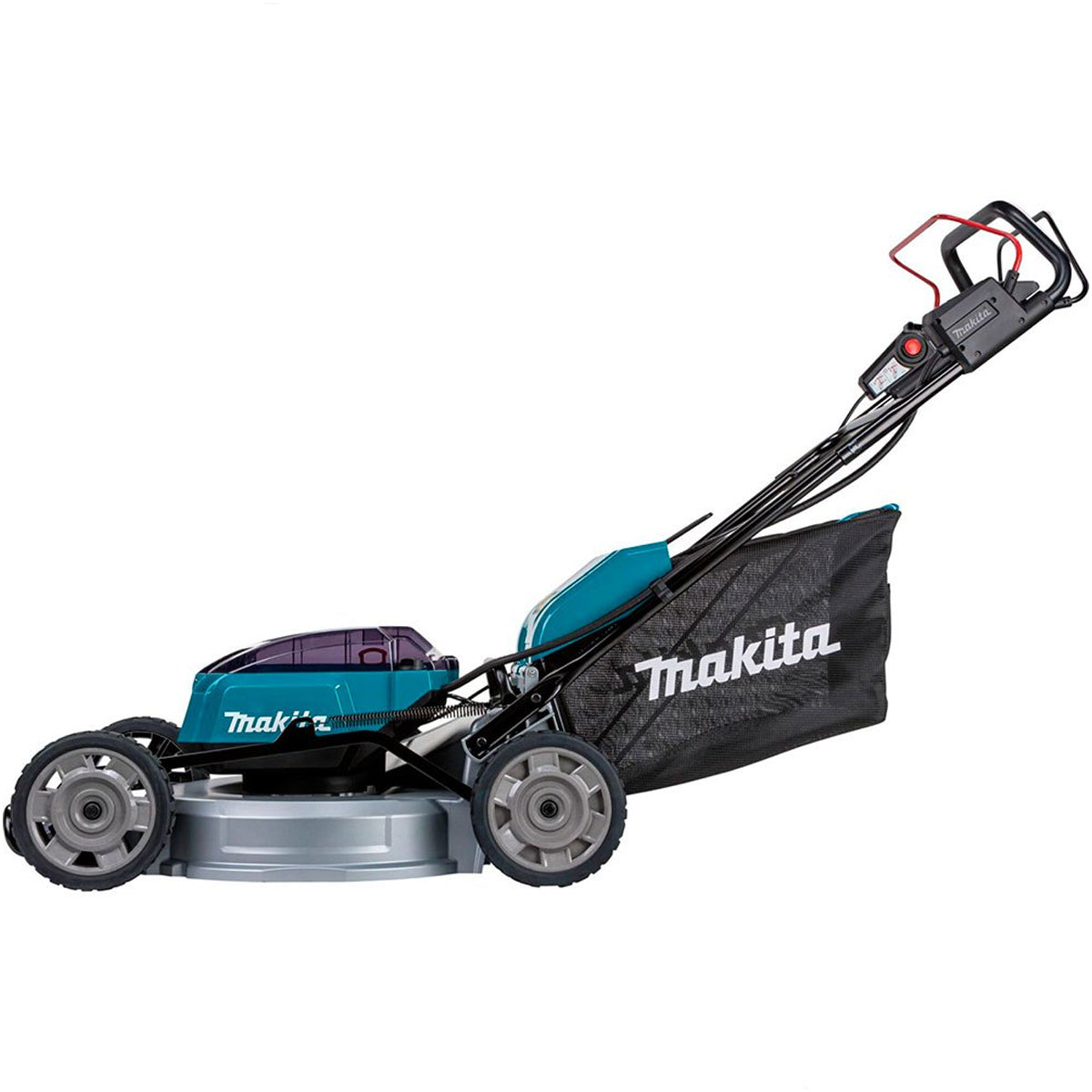 Makita DLM533PG2 36V LXT Brushless 530mm Lawn Mower With 2 x 6.0Ah Batteries & Charger