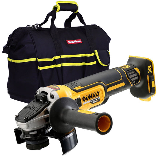 DeWalt DCG405N 18V Brushless 125mm Angle Grinder with Bag