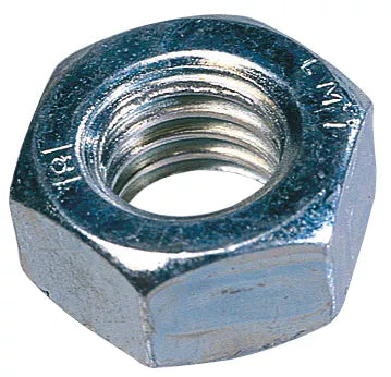 EASYFIX BZP STEEL HEX NUTS M12 100 PACK