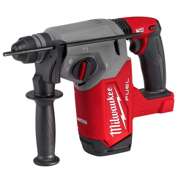 Milwaukee M18FH-0 18V Fuel 4-Mode SDS+ Brushless Hammer Drill with 1 x 5.5Ah Battery Charger & Bag