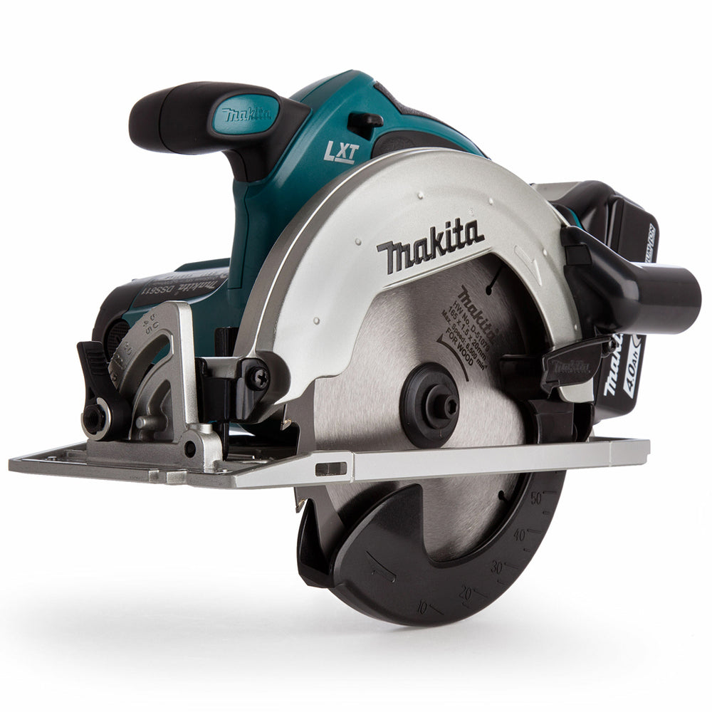 Makita DSS611Z 18V Cordless 165mm Circular Saw with 1 x 5.0Ah Battery Charger & Bag