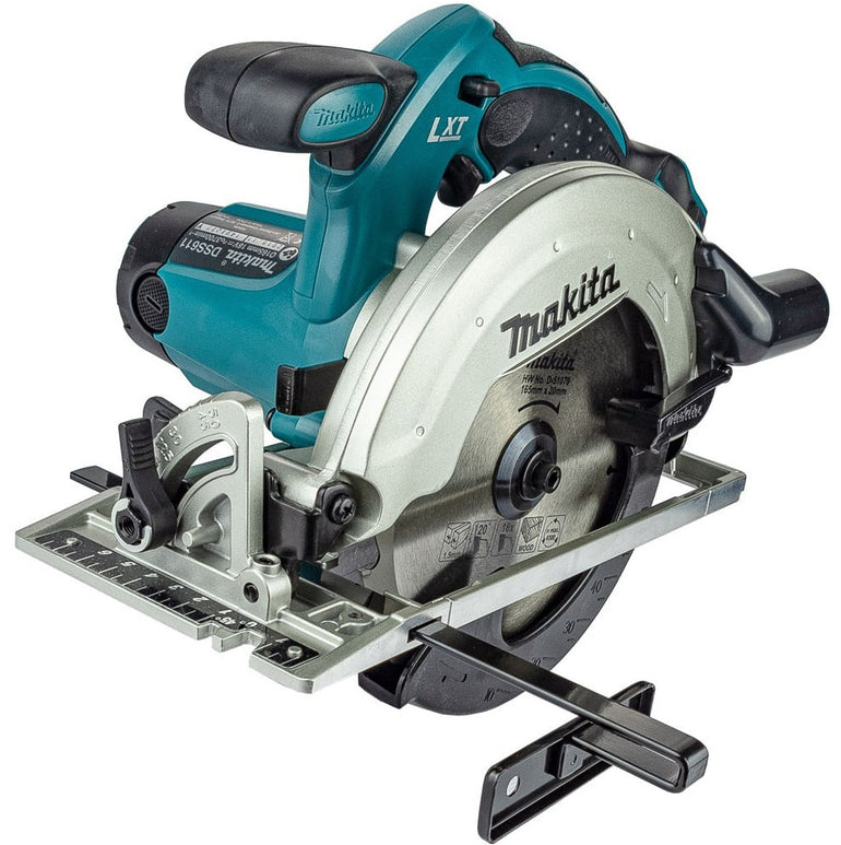 Makita DSS611Z 18V Cordless 165mm Circular Saw with 1 x 5.0Ah Battery Charger & Bag