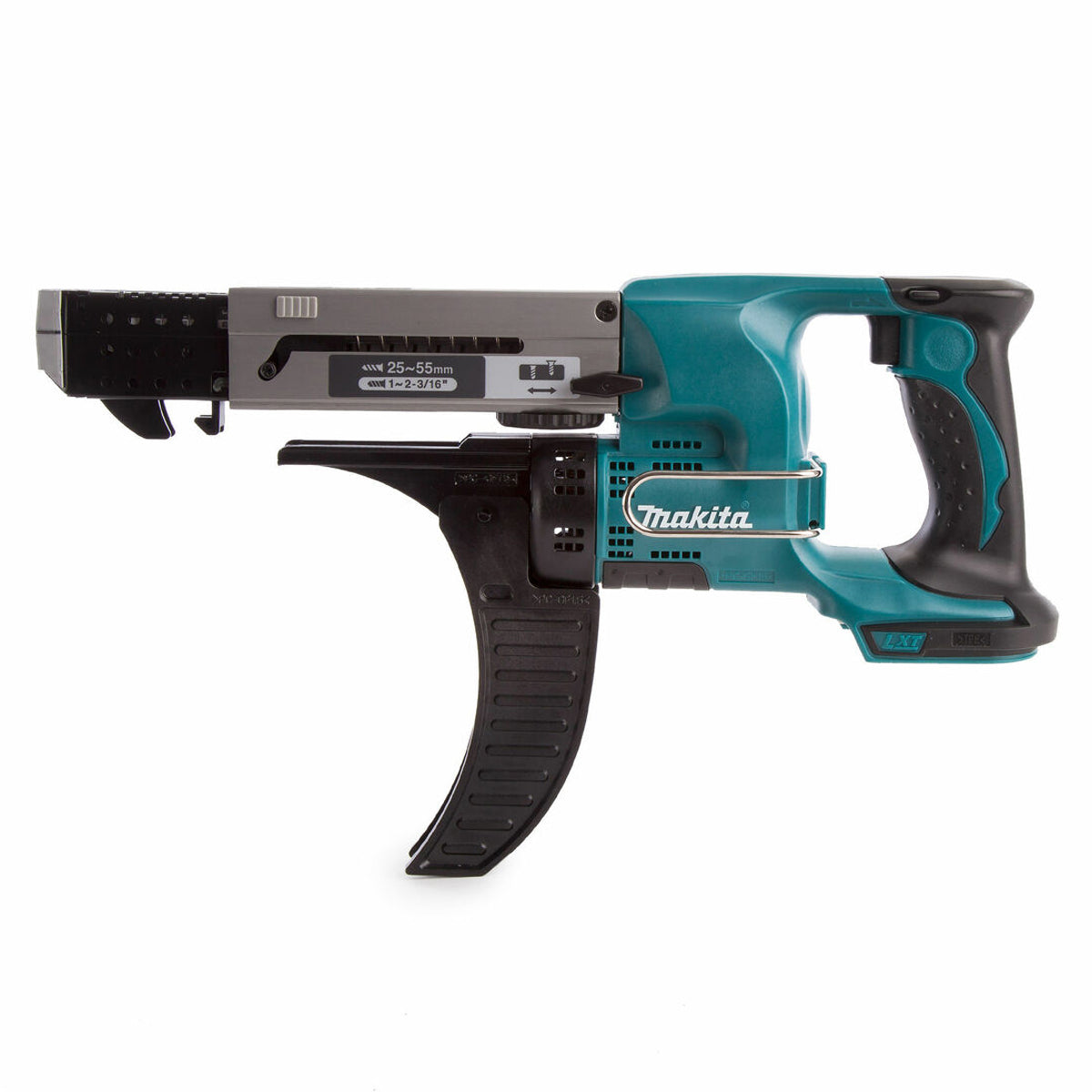 Makita DFR550Z 18V Auto Feed Screwdriver with 1 x 5.0Ah Battery Charger & Bag