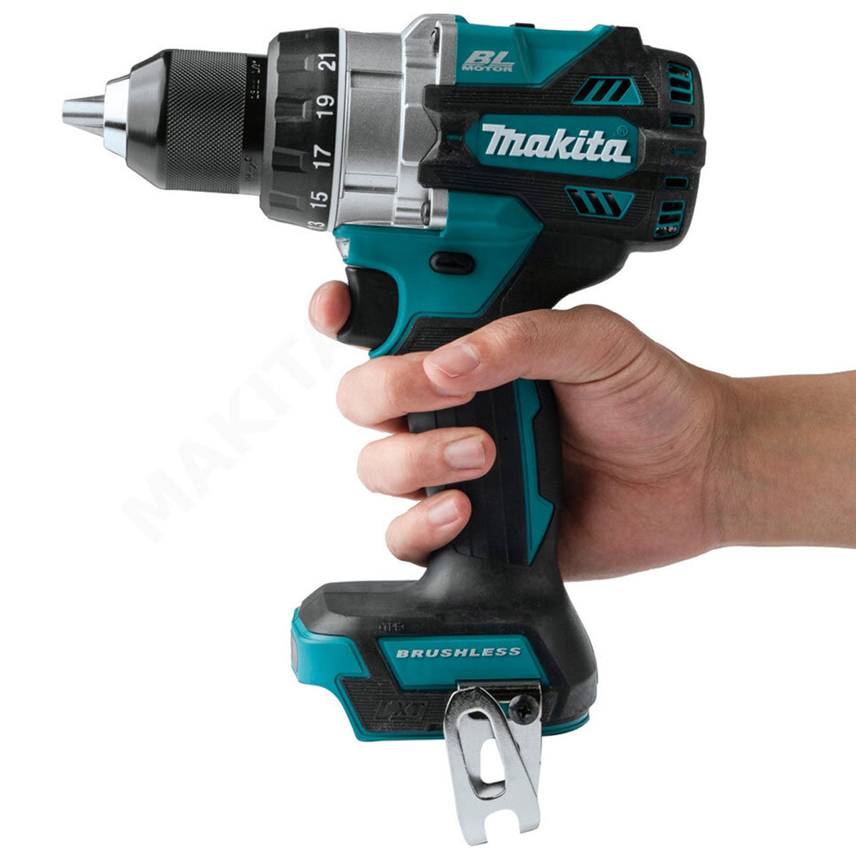 Makita DHP486Z 18V Brushless Combi Drill with 1 x 5.0Ah Battery + Charger & Tool Bag