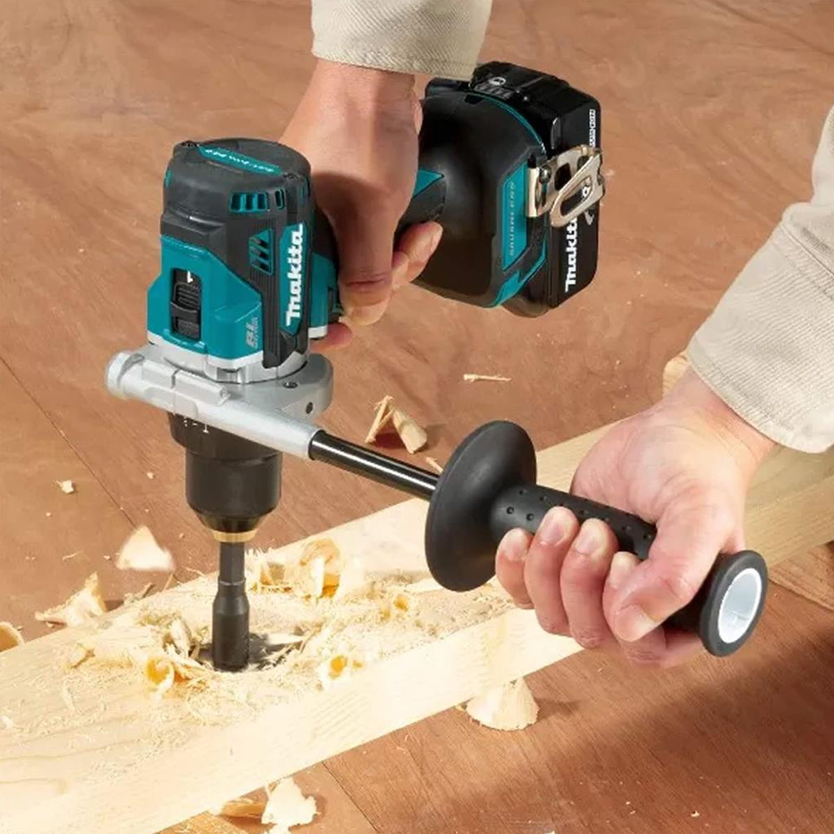 Makita DHP486Z 18V Brushless Combi Drill with 1 x 5.0Ah Battery + Charger & Tool Bag