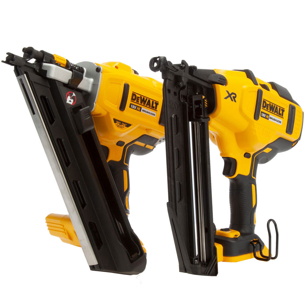 Dewalt DCK264 18V Twin Pack Brushless Nailer Body Only