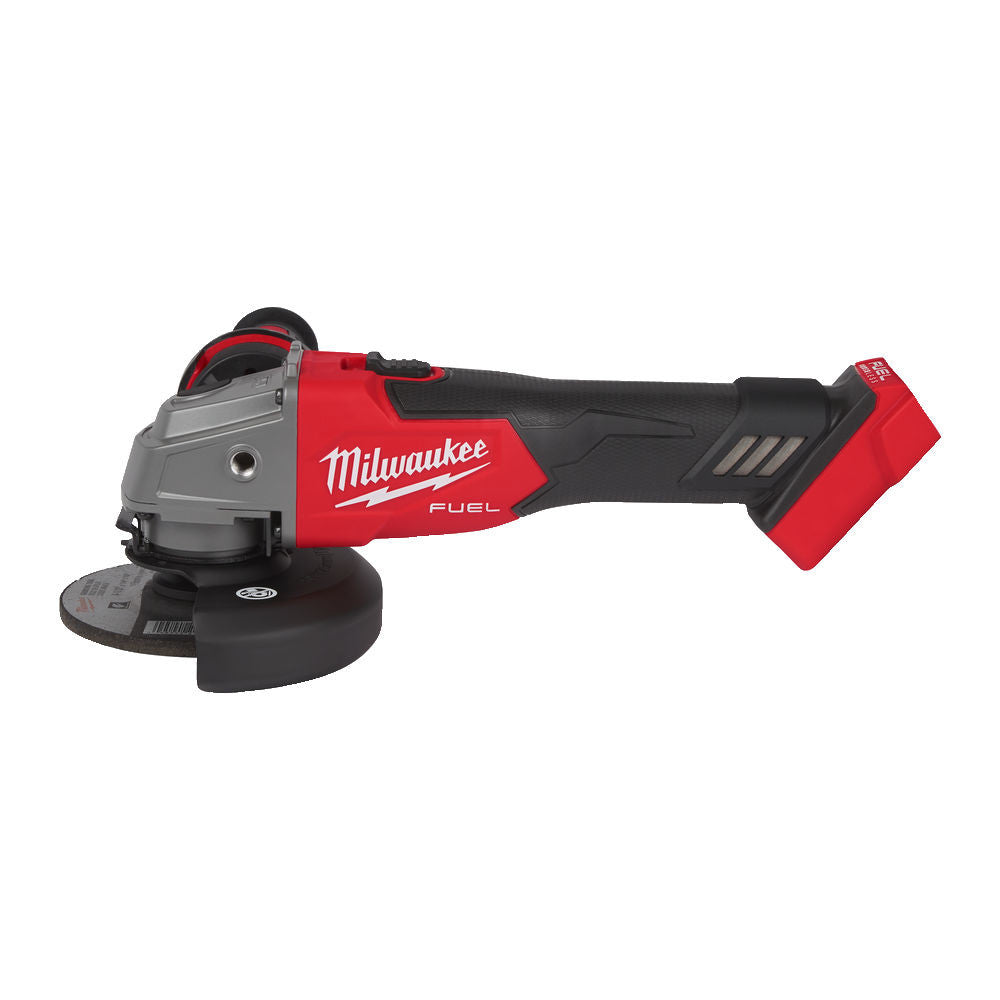 Milwaukee M18FSAG115X-0 18V 115mm Fuel Brushless Angle Grinder with Quick Locking Flange Nut