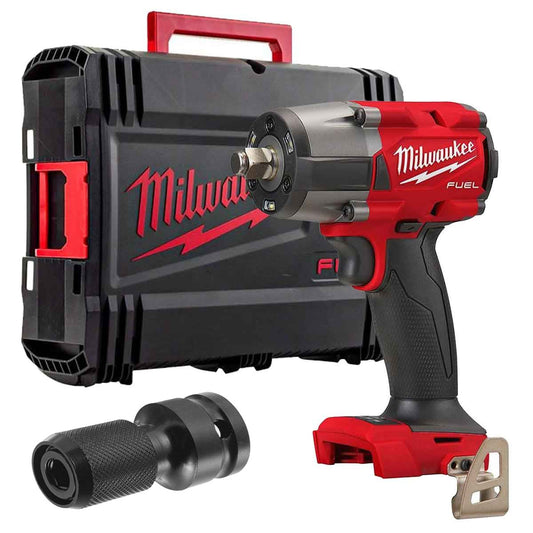 Milwaukee M18FMTIW2F12-0X 18V FUEL Brushless 1/2" Impact Wrench with Impact Socket