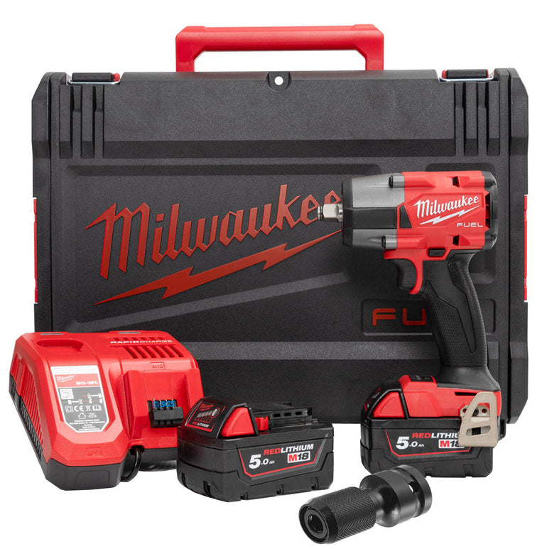 Milwaukee M18FMTIW2F12-502X 18V Fuel Brushless 1/2