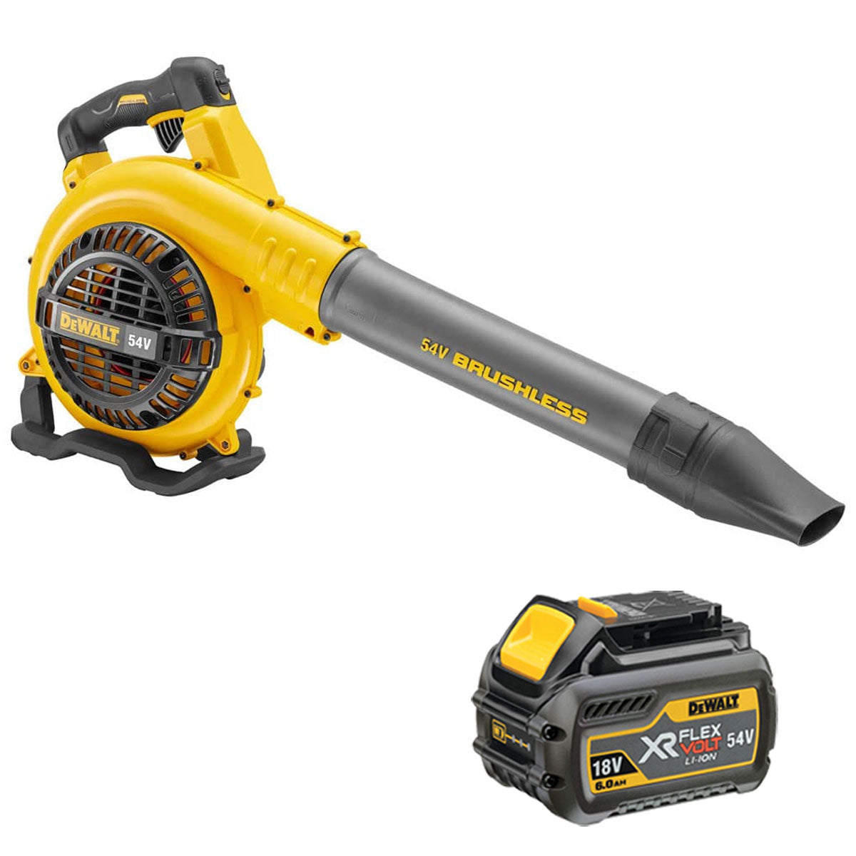 Dewalt DCM572N 54V FlexVolt Brushless Blower with 1 x 6.0Ah Battery