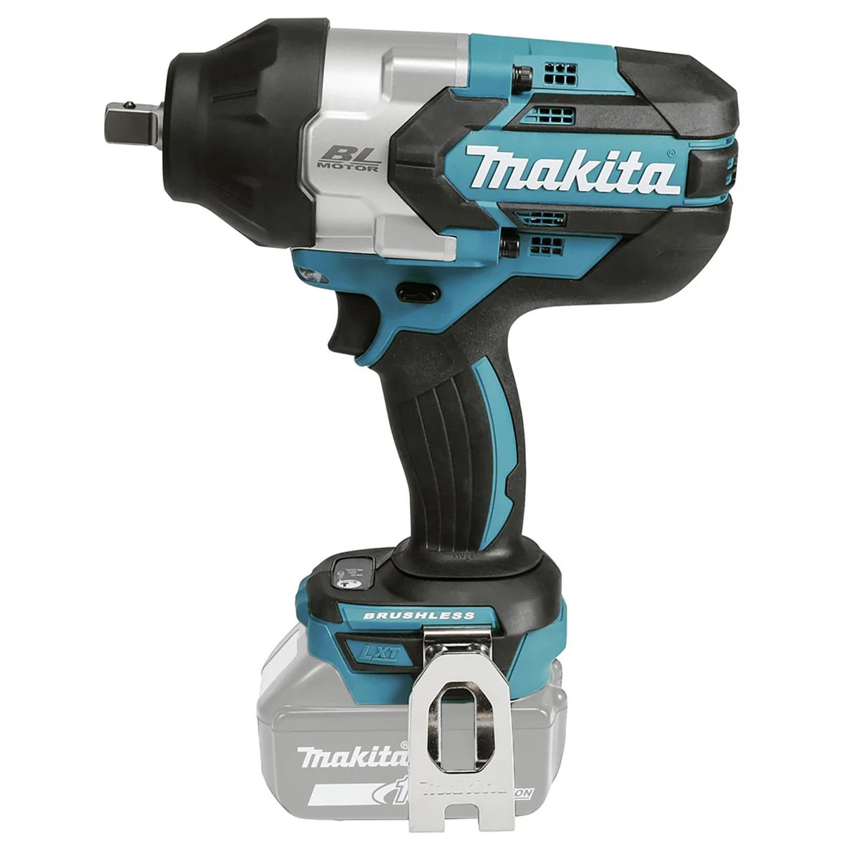 Makita DTW1004Z 18V Brushless 1/2" Impact Wrench with 1 x 5.0Ah Battery Charger & Bag