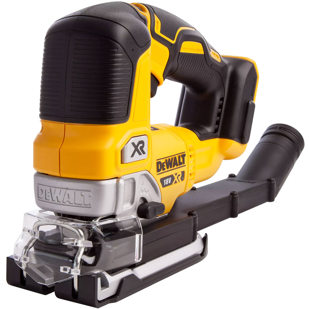 Dewalt DCS334N-XJ 18V Brushless Top Handle Jigsaw with 1 x 5.0Ah Battery Charger & Bag