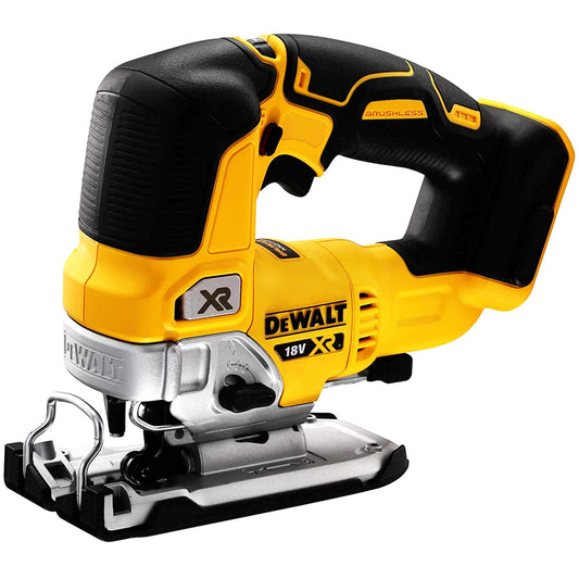 DeWalt DCS334N 18V Brushless Top Handle Jigsaw with HCS Progressor Tooth Jigsaw Blades