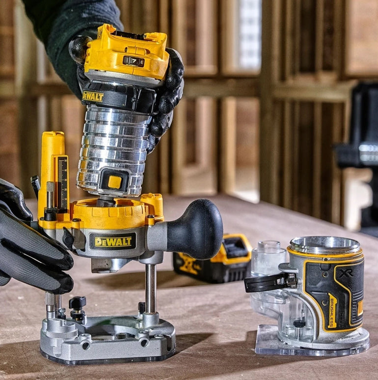 DeWalt DCW604NT 18V Brushless Router Trimmer with 1/4