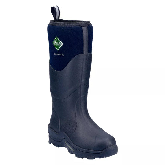 MUCK BOOTS MUCKMASTER HI METAL FREE NON SAFETY WELLIES BLACK SIZE 12