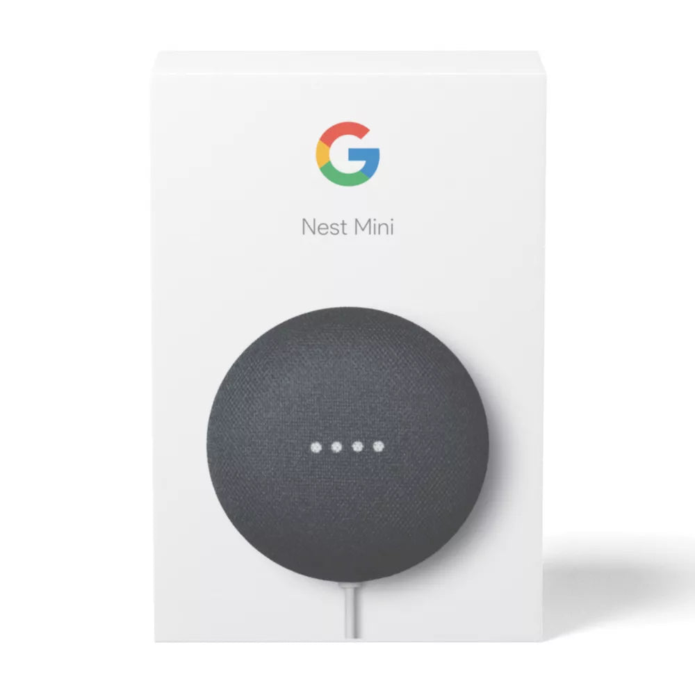 GOOGLE NEST MINI VOICE ASSISTANT CHARCOAL