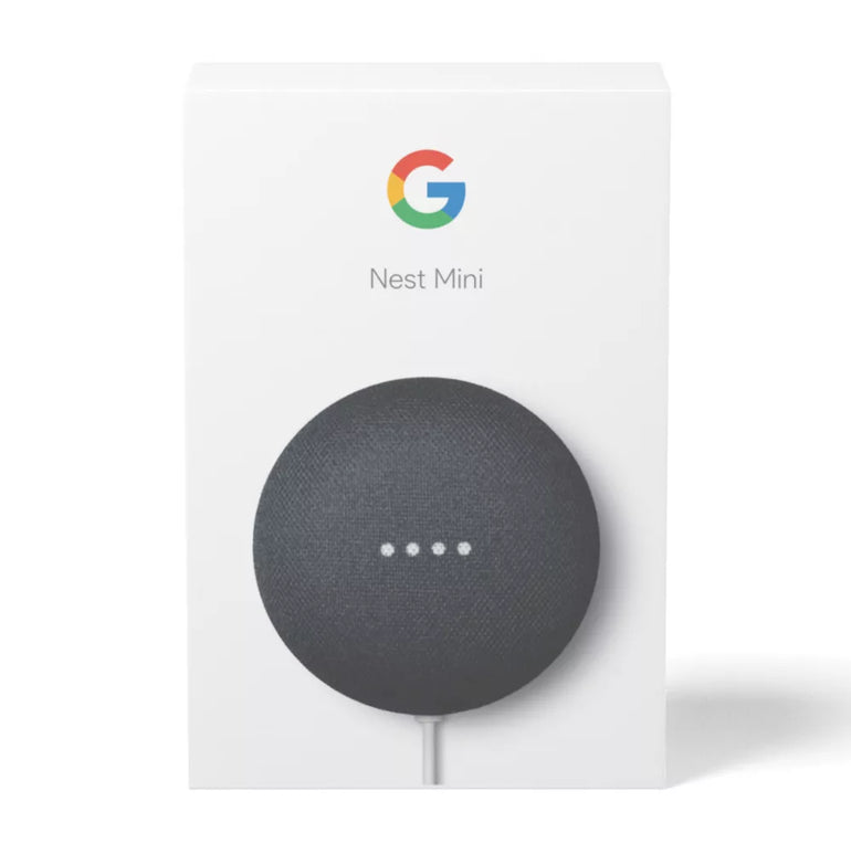 GOOGLE NEST MINI VOICE ASSISTANT CHARCOAL