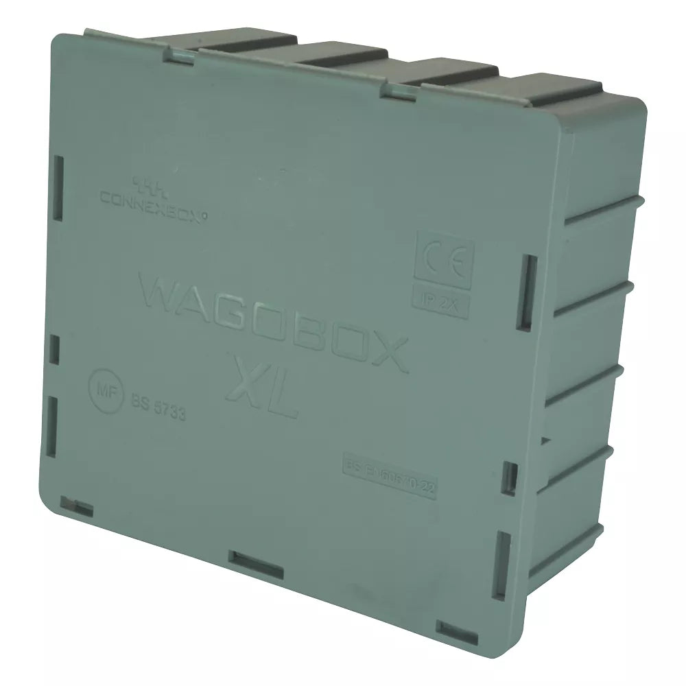 WAGO 32A JUNCTION BOX 55 X 126 X 115MM GREY