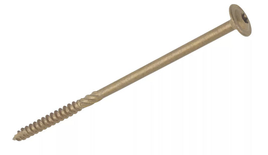 TIMBASCREW TX WAFER THREAD-CUTTING TIMBER SCREWS 6.7MM X 100MM 50 PACK