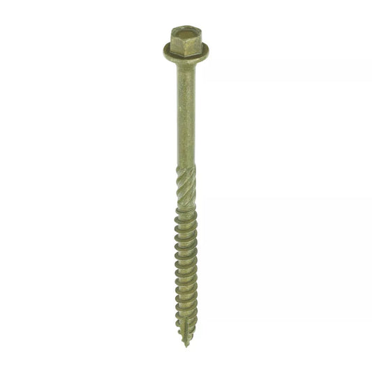 TIMCO HEX SOCKET TIMBER FRAME CONSTRUCTION & LANDSCAPING SCREWS 6.7MM X 100MM 50 PACK