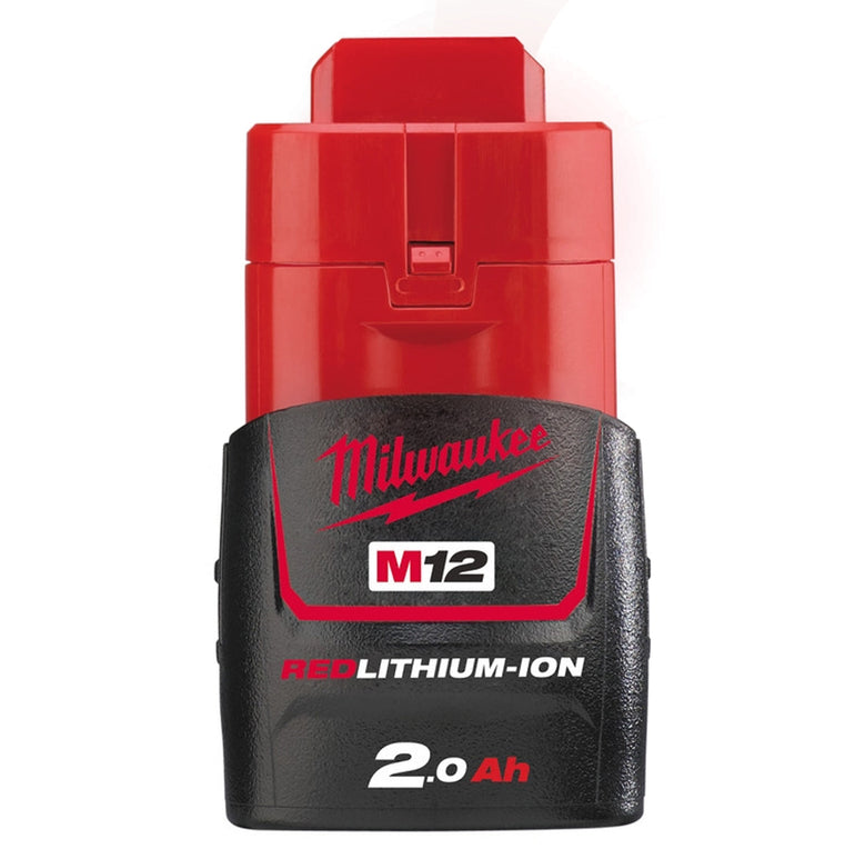 Milwaukee M12B2 12v 2.0Ah Red Lithium-Ion Battery 4932430064