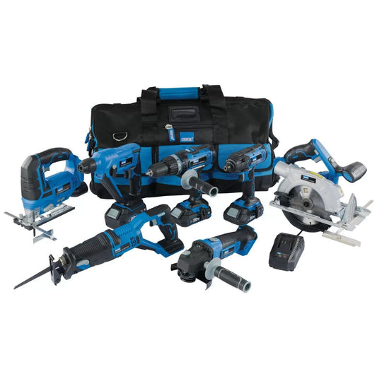 Draper PTK720VMK 20V Power Tool Storm Force Cordless 7 Piece Kit 07025