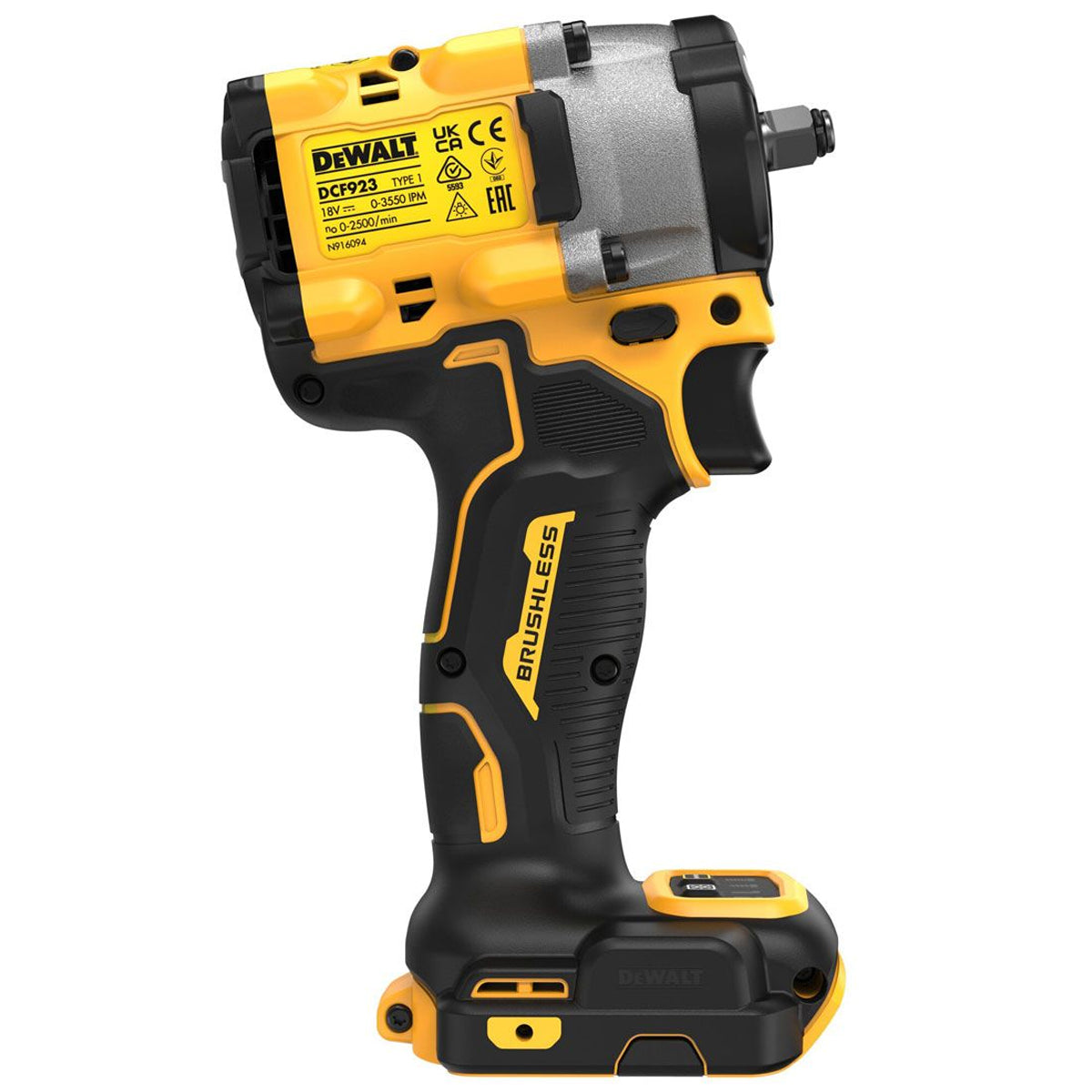 DeWalt DCF923N-XJ 18V XR Brushless 3/8" Impact Wrench Body Only