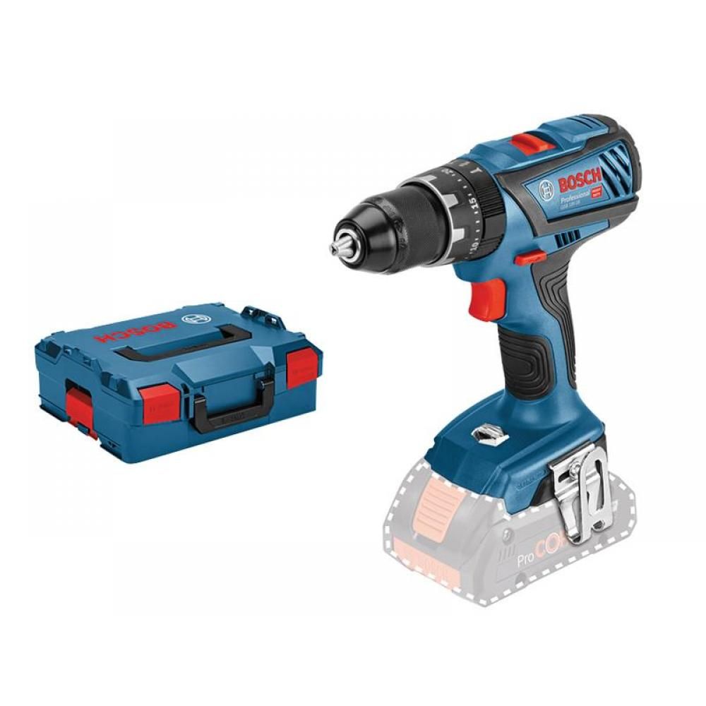 Bosch GSB18V28 Combi Drill With L-Boxx 18V Bare Unit