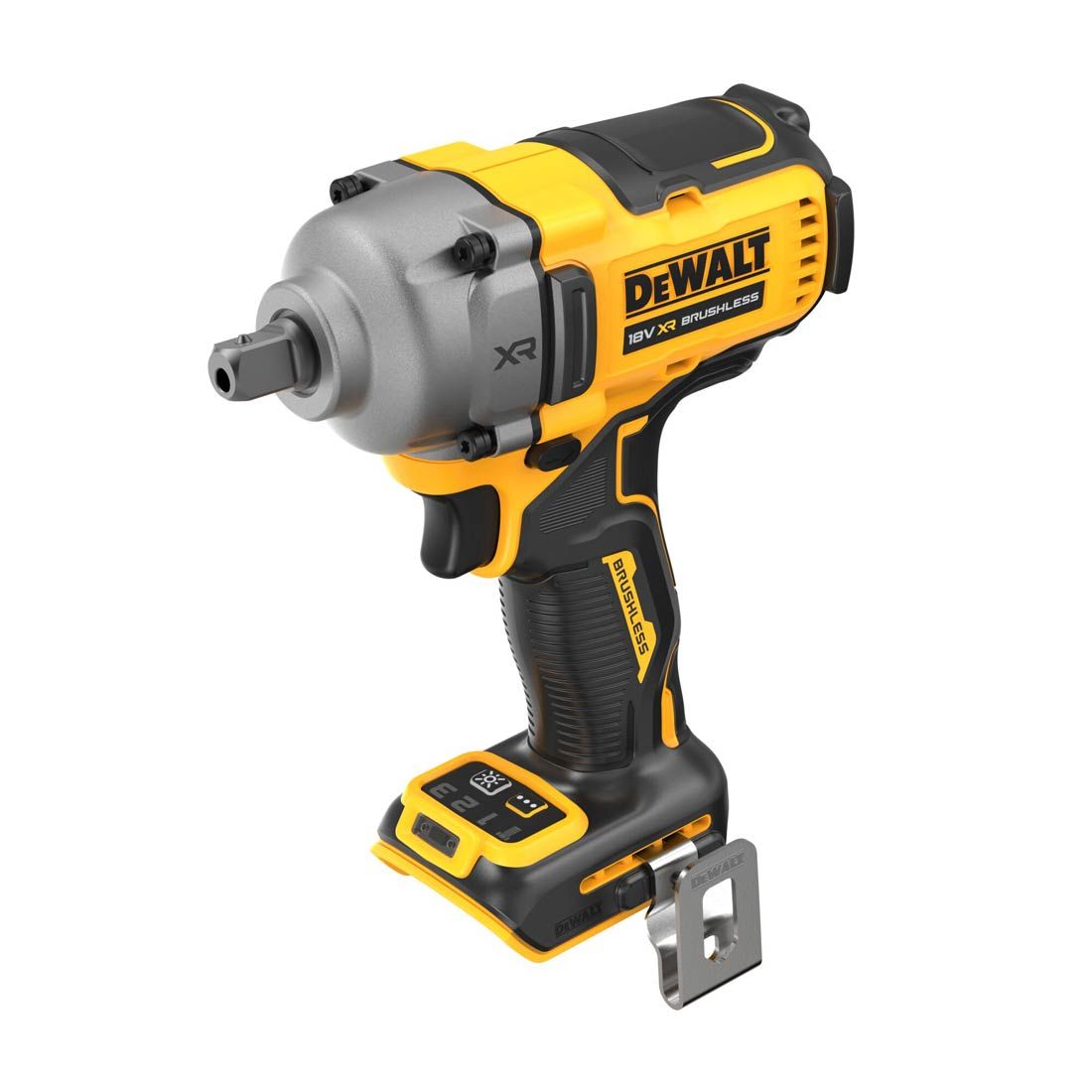 Dewalt DCF892N 18V Brushless 1/2" Compact High Torque Wrench with 1 x 5.0Ah Battery Charger & Bag