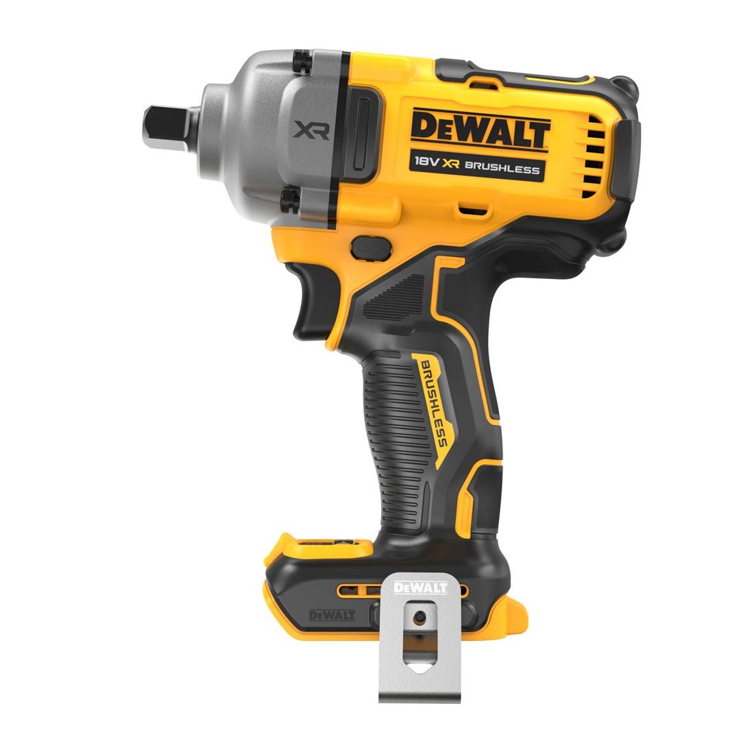 Dewalt DCF892N 18V Brushless 1/2" Compact High Torque Wrench with 1 x 5.0Ah Battery Charger & Bag