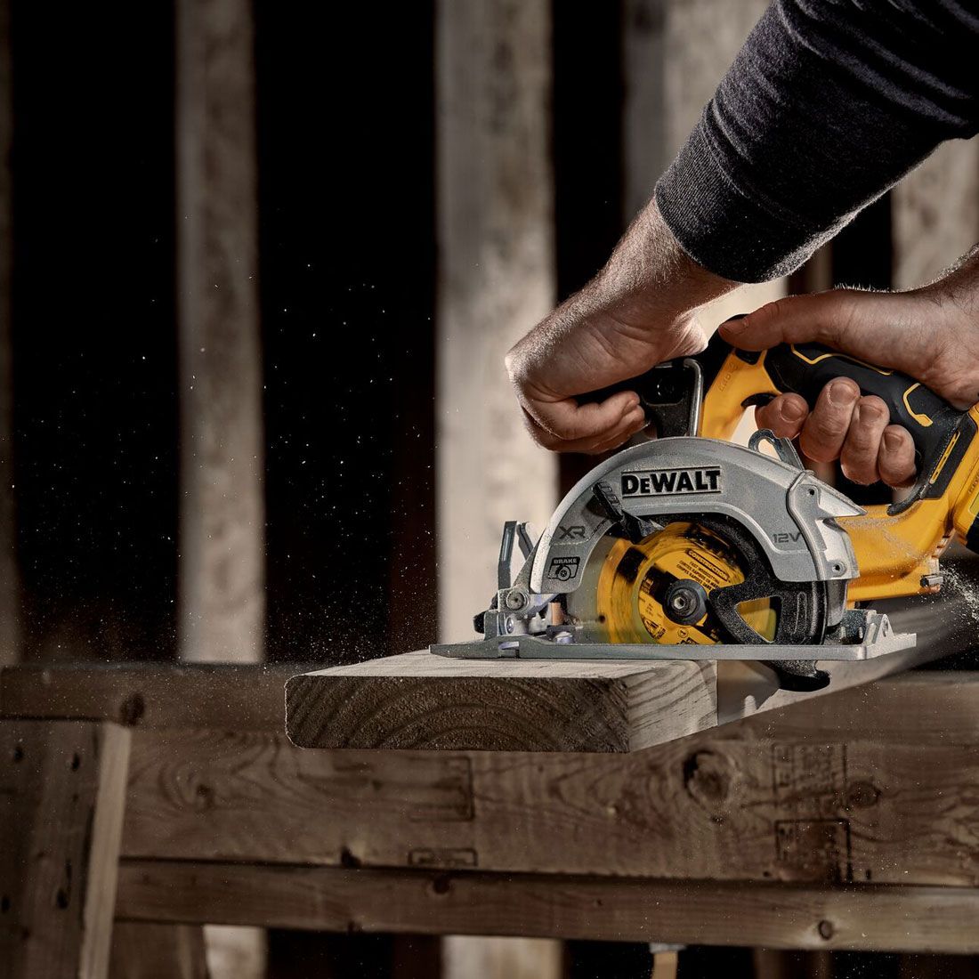 Dewalt DCS512N 12V Brushless 140mm Circular Saw Body Only