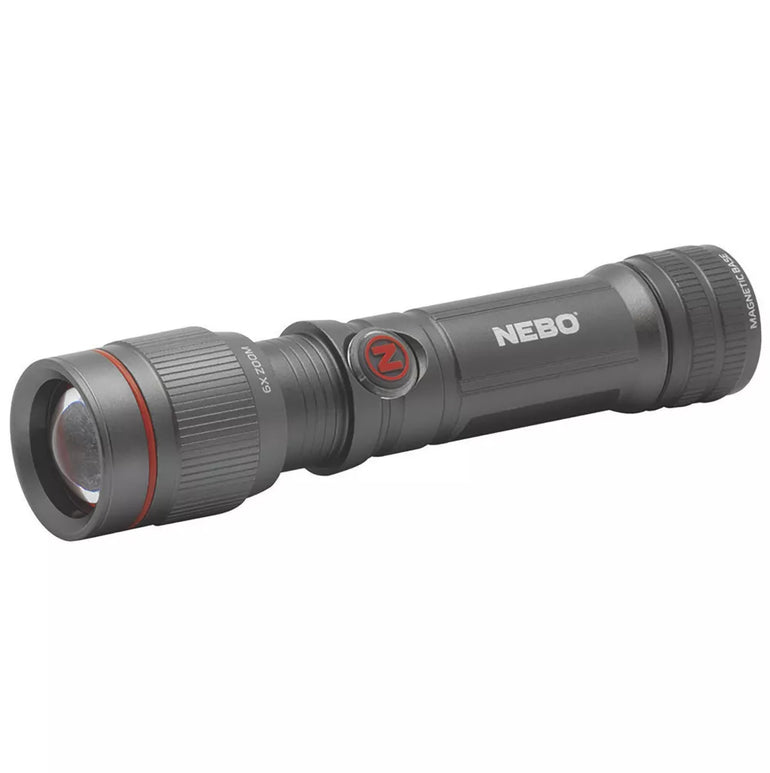 NEBO 450 FLEX RECHARGEABLE LED TORCH GRAPHITE 250LM