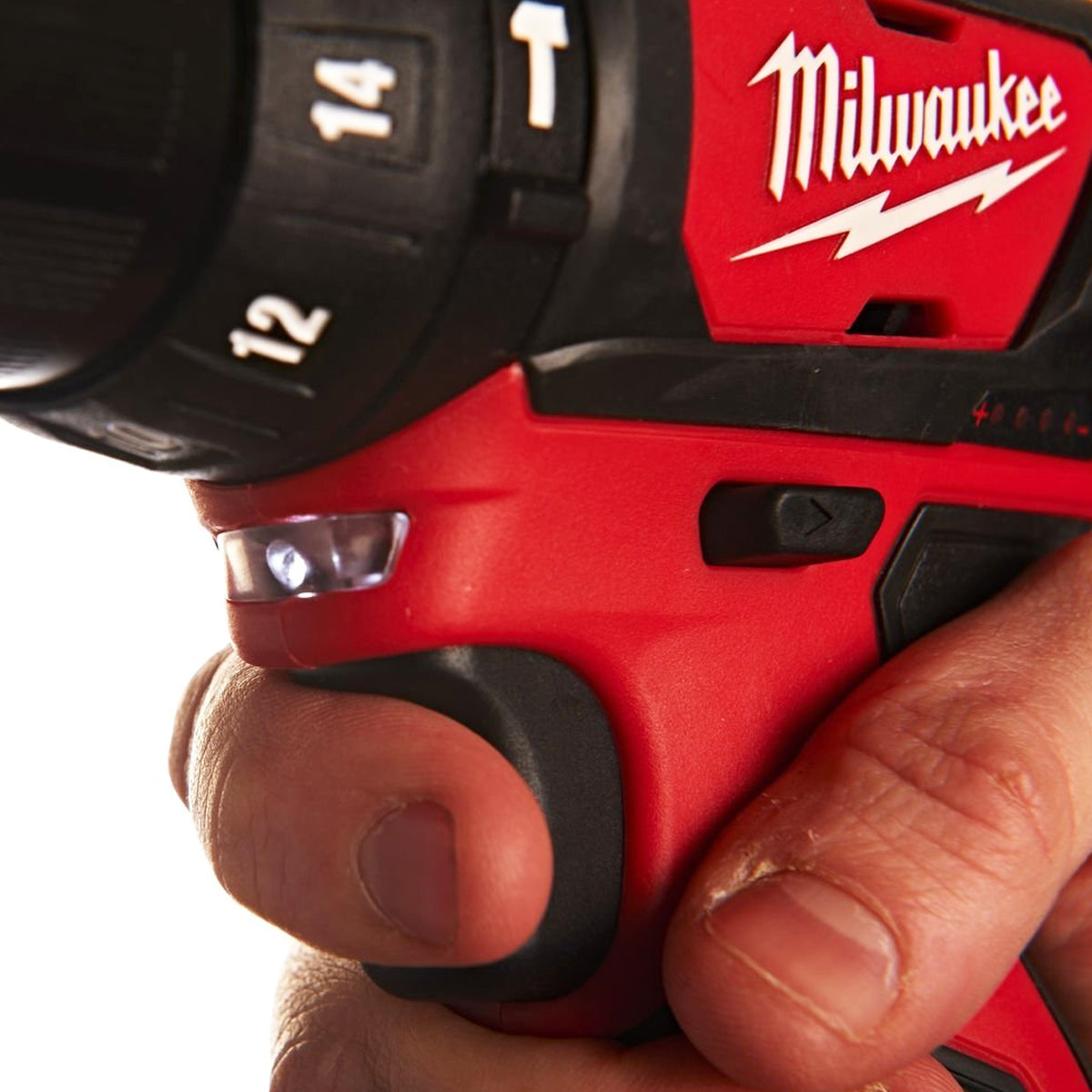 Milwaukee M12BPD-0 12V Combi Hammer Drill with 1 x 2.0Ah Battery & Charger