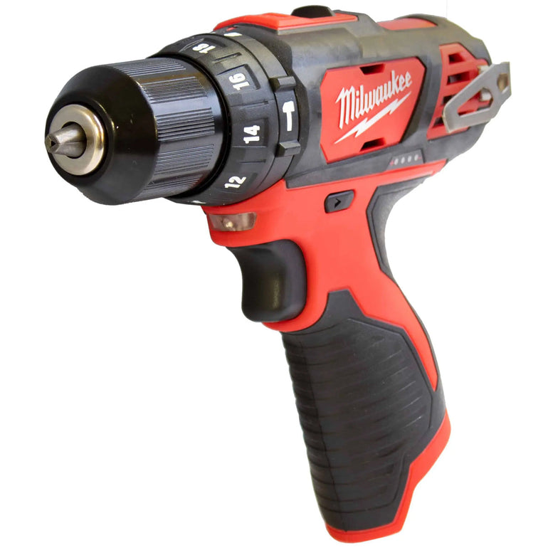 Milwaukee M12BPD-0 12V Combi Hammer Drill with 1 x 2.0Ah Battery & Charger