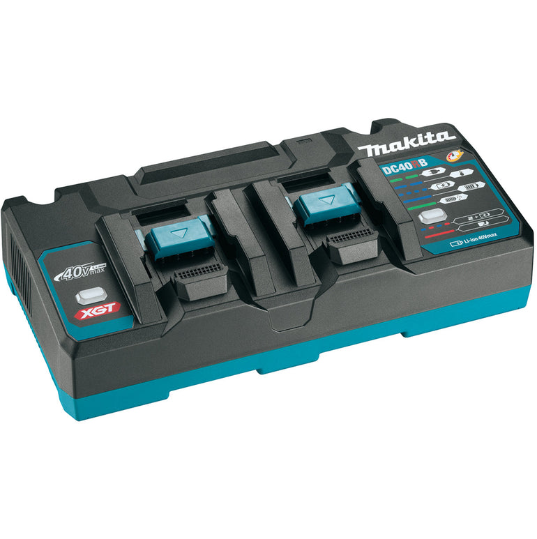 Makita 1910A1-7 40Vmax XGT Power Source Kit 110V With 2 x 8.0Ah BL4080F Batteries, Charger & Case