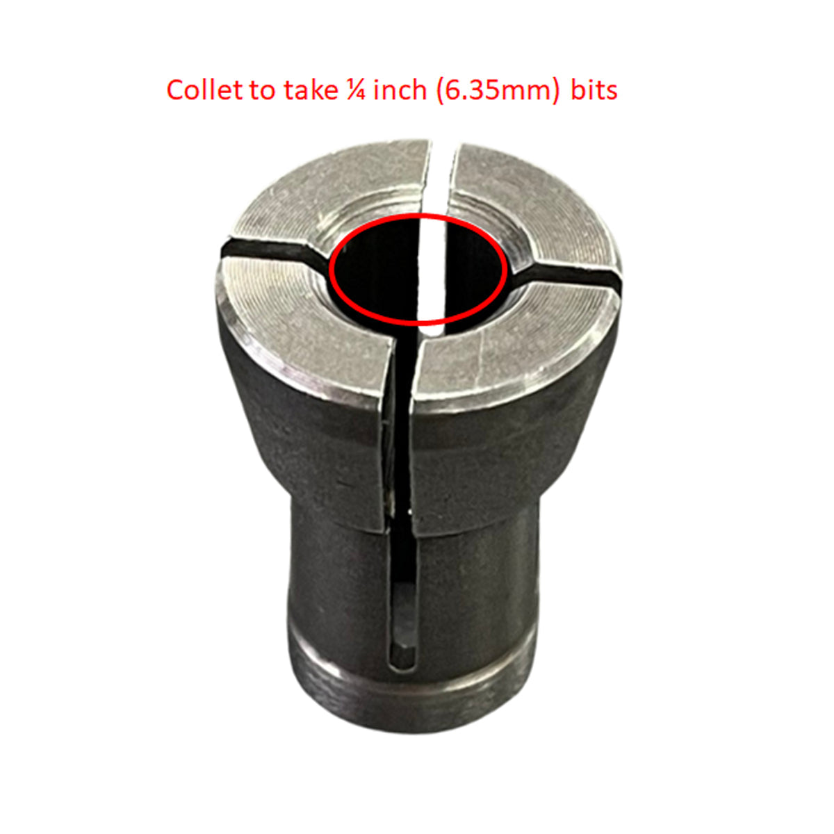 Excel 1/4" Collet 6.35mm for Excel Trimmer