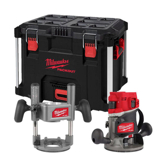 Milwaukee 18V M18FR12KIT-0P FUEL Brushless 1/2" Router Cutter with Packout Case 4933493305