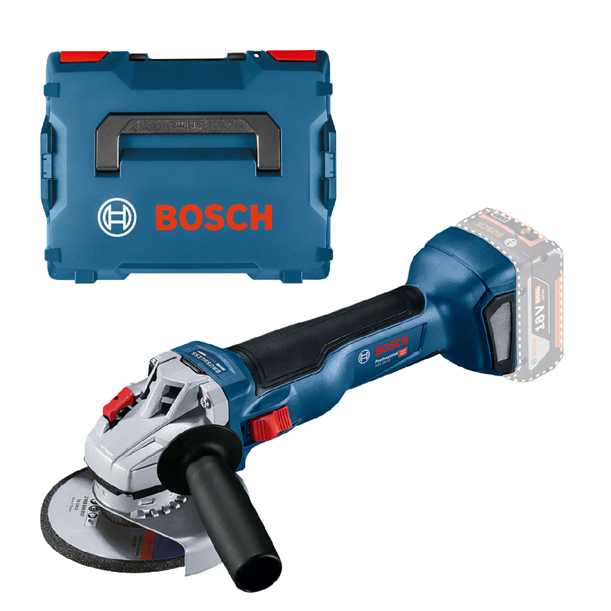 Bosch GWS 18V-10 SC Professional Angle Grinder 125mm Body only 06019G340B