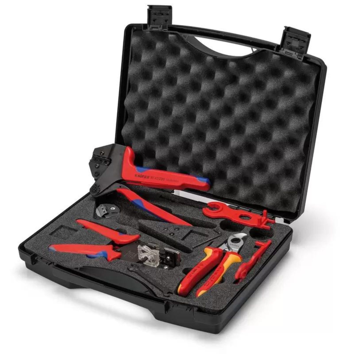 Knipex 97 91 04 V01 7pc Photovoltaics Hand Tool Set in Case 13168