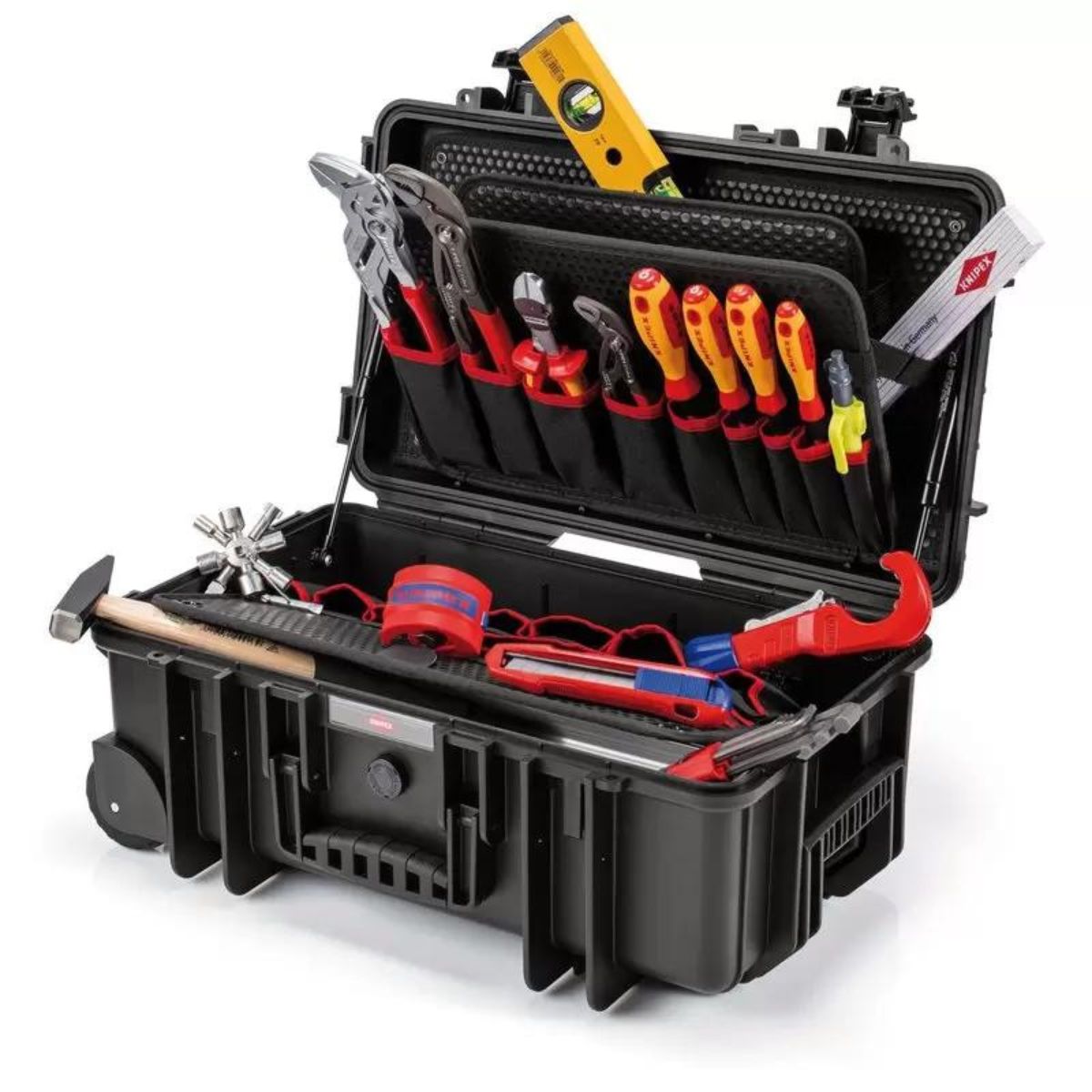 Knipex 00 21 33 S 17pc Plumbing Hand Tool Kit in Robust26 Tool Case 13174