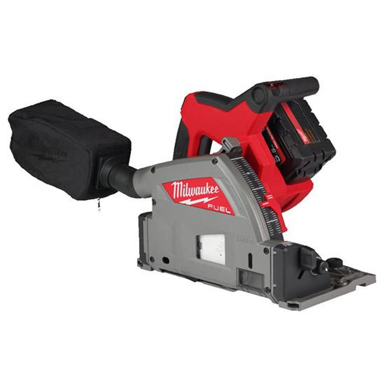 Milwaukee M18FPS55-552P 18V Fuel Brushless 55mm Plunge Saw with 2 x 5.5Ah Battery 4933478779