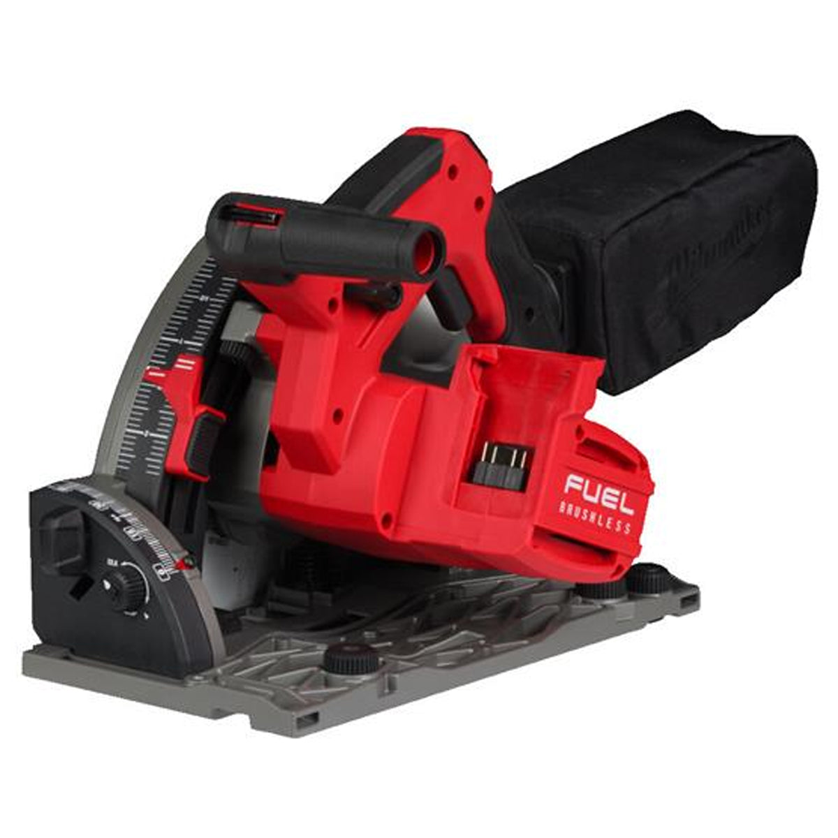 Milwaukee M18FPS55-552P 18V 165mm Fuel Brushless Plunge Saw with 2 x 5.5Ah Battery & Guide Rail Kit