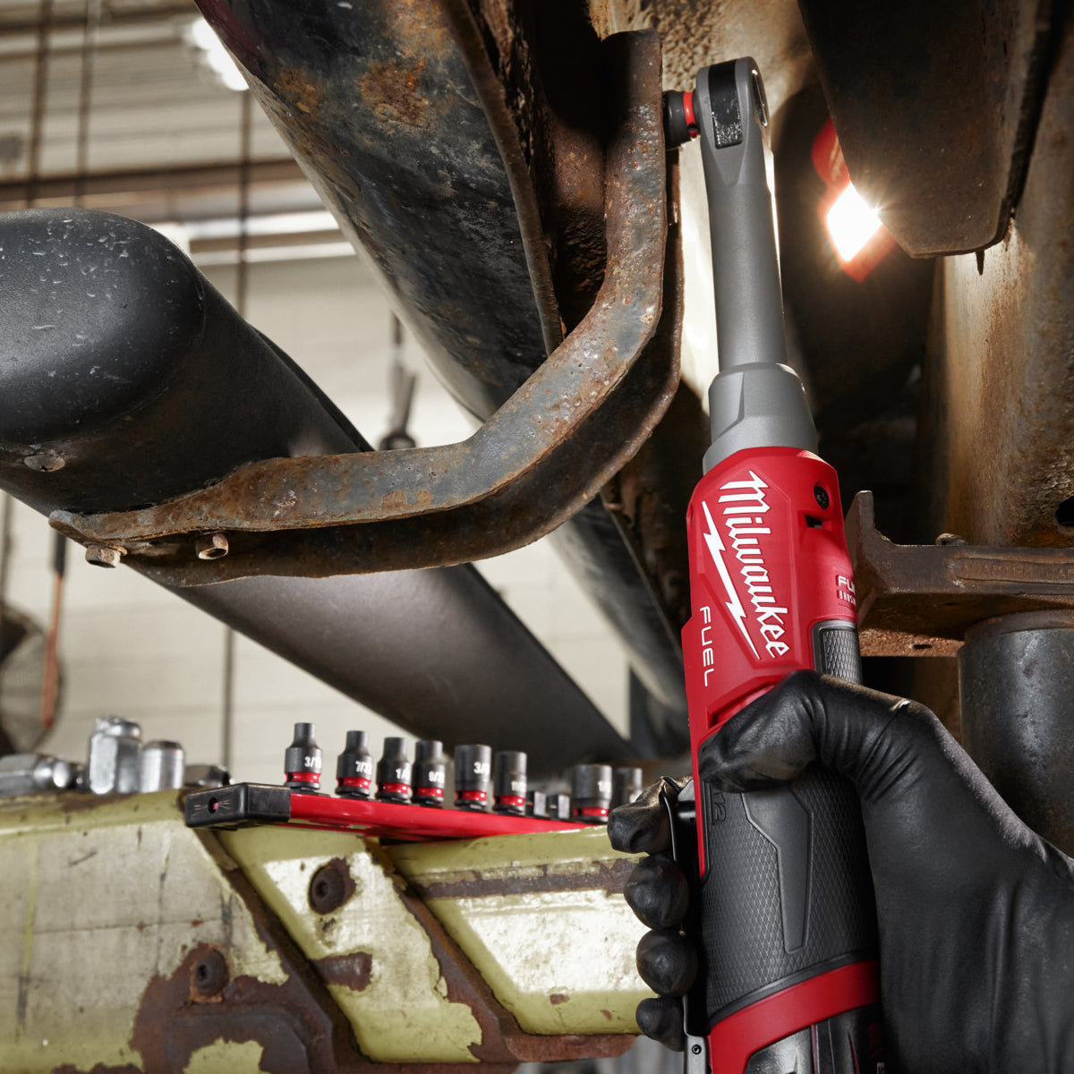 Milwaukee M12FHIR14LR-0 12V Brushless 1/4" Ratchet with 1 x 2.0Ah Battery & Charger in Bag