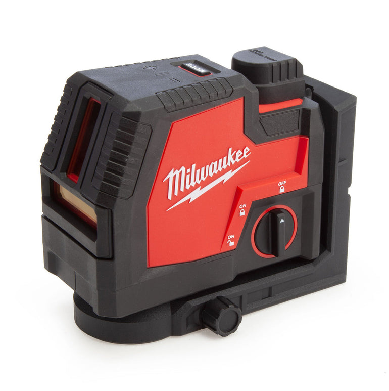 Milwaukee L4CLLP-301C Green Cross Line Laser with Plumb Points 4933478244