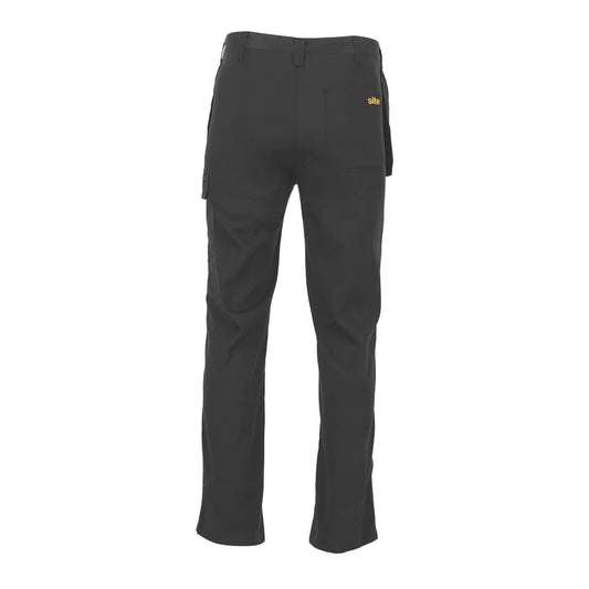 SITE DUNBAR HOLSTER POCKET TROUSERS BLACK 36" W 32" L