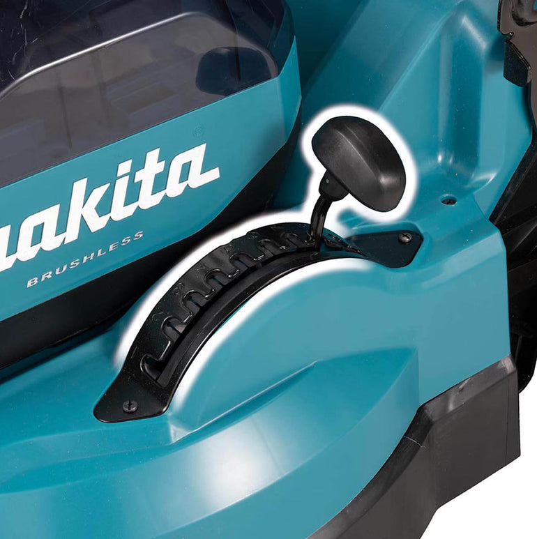 Makita LM002JM101 64Vmax 53cm Brushless Lawn Mower With 1 x BL6440 4.0Ah Battery & DC64WA Charger