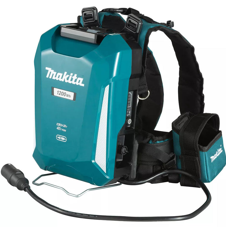 Makita LM001CX3 36V Brushless Lawn Mower With Portable 33.5Ah Back Pack Battery ( LM001CZ + PDC1200A02 )