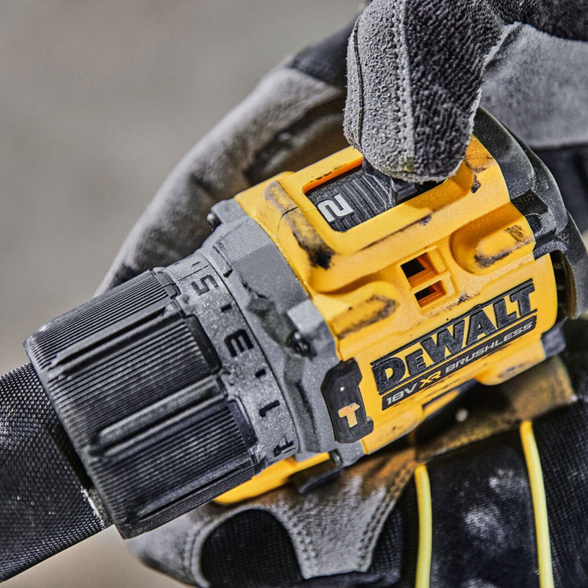 Dewalt DCD805H2T-GB XR Powerstack 18V Compact Hammer Drill Driver Kit