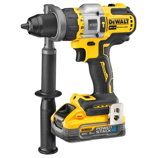 Dewalt DCD999H2T XR Brushless Combi Drill with 2x 5.0Ah Batteries & Charger 18V