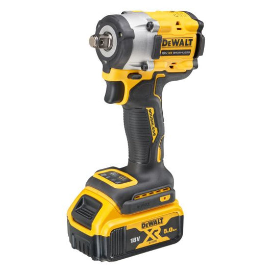 DeWalt DCF921P2T-GB 18V XR Brushless 1/2" Impact Wrench 2x5Ah Batteries & Charger